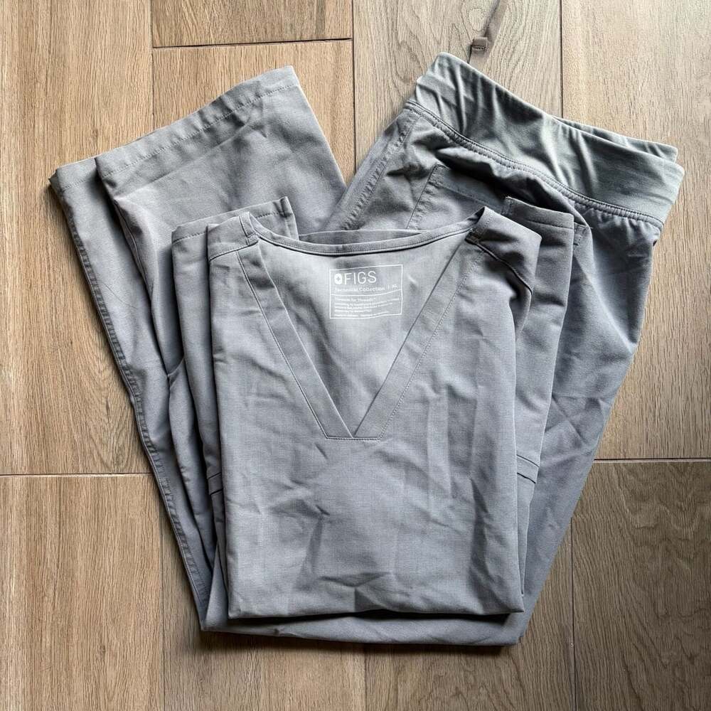 Figs Technical Collection Gray Scrub Set XL